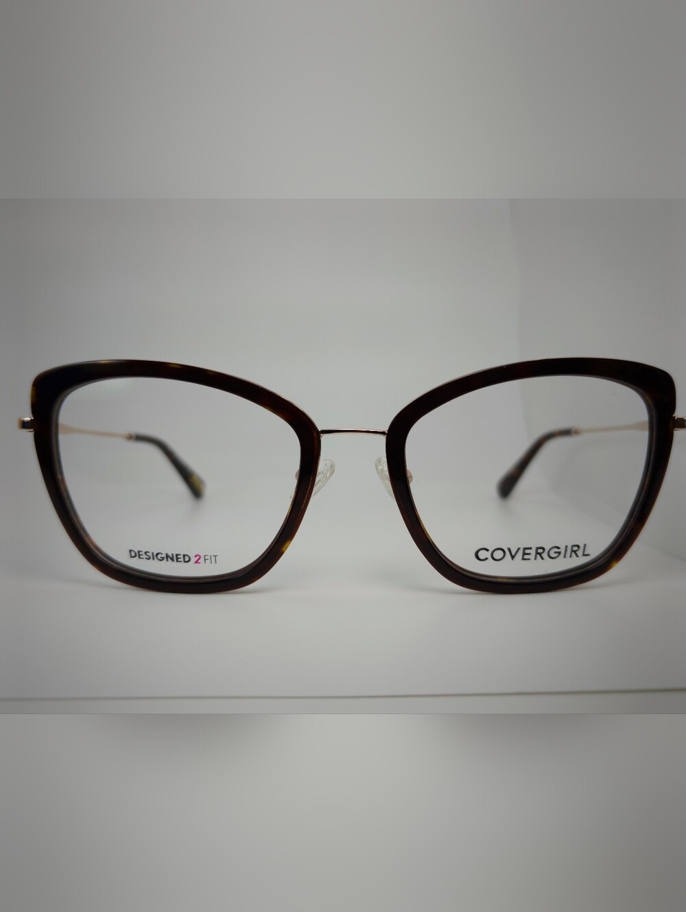COVERGIRL. Women's Frame. Tortoise Cat-Eye Glasses